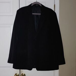 Men's Concepts by Claiborne  Black Blazer Suit Jacket Sport Coat  Sz XL